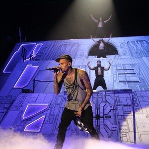 Chris Brown concert at Riverbend Music Center, Cincinnati on 02 August 2022