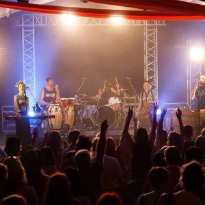 Dubarray concert at Rainbow Serpent Festival 2016, Lexton on 22 January 2016