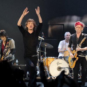 The Rolling Stones concert at Parkstadion, Gelsenkirchen on 16 August 1990