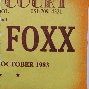 John Foxx concert at St Peters Church, Kennington on 06 September 1986