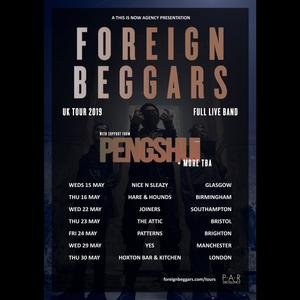 Foreign Beggars concert at Worthy Farm, Pilton on 26 June 2019