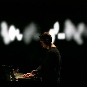 Alva Noto concert at Barbican Centre, London on 26 April 2023