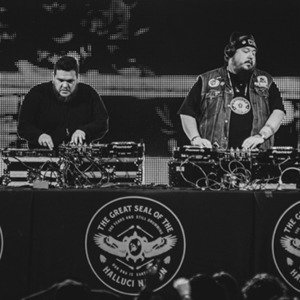 A Tribe Called Red concert at Worthy Farm, Pilton on 21 June 2017